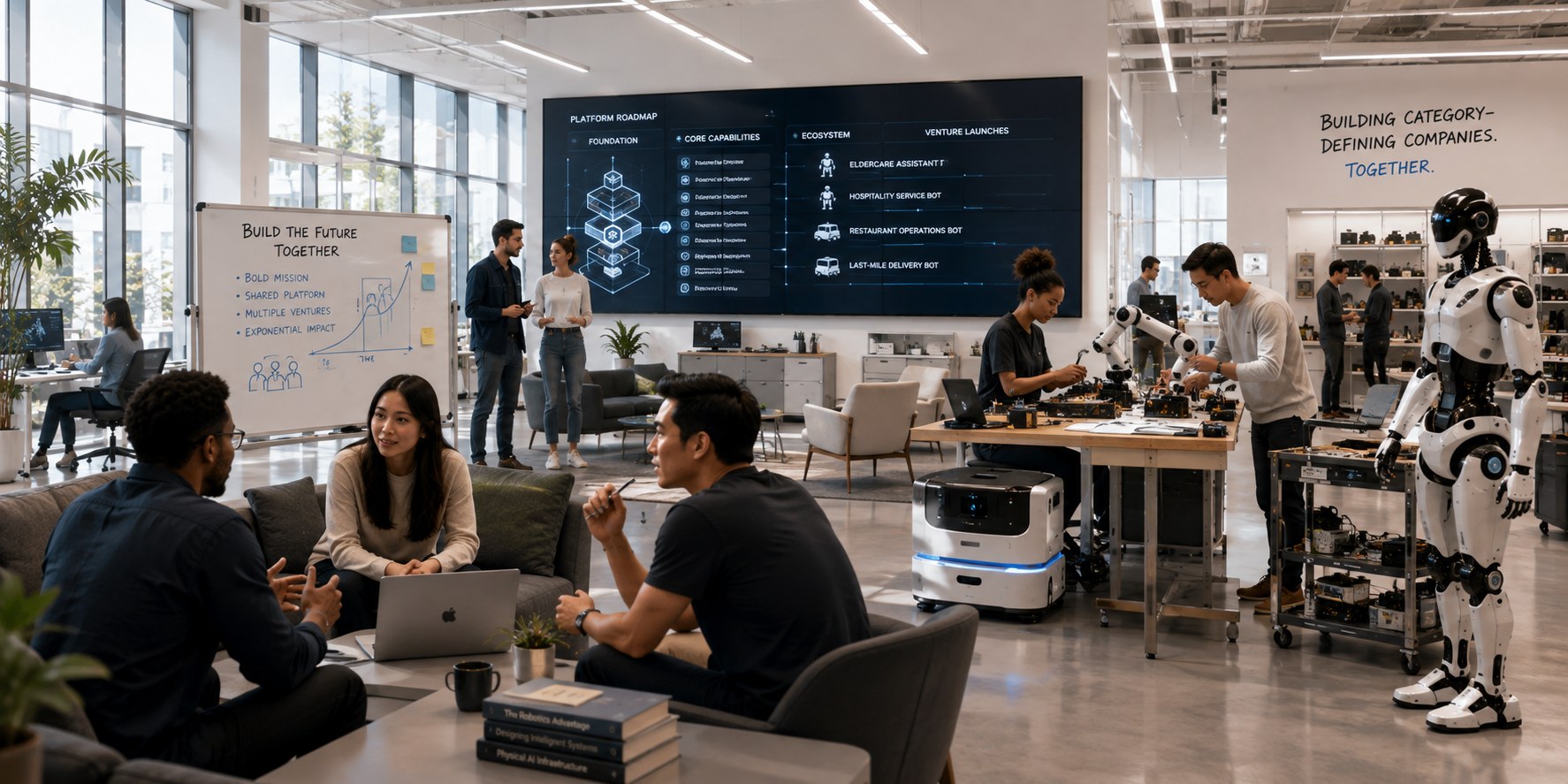 Building a company with The Robot Foundry