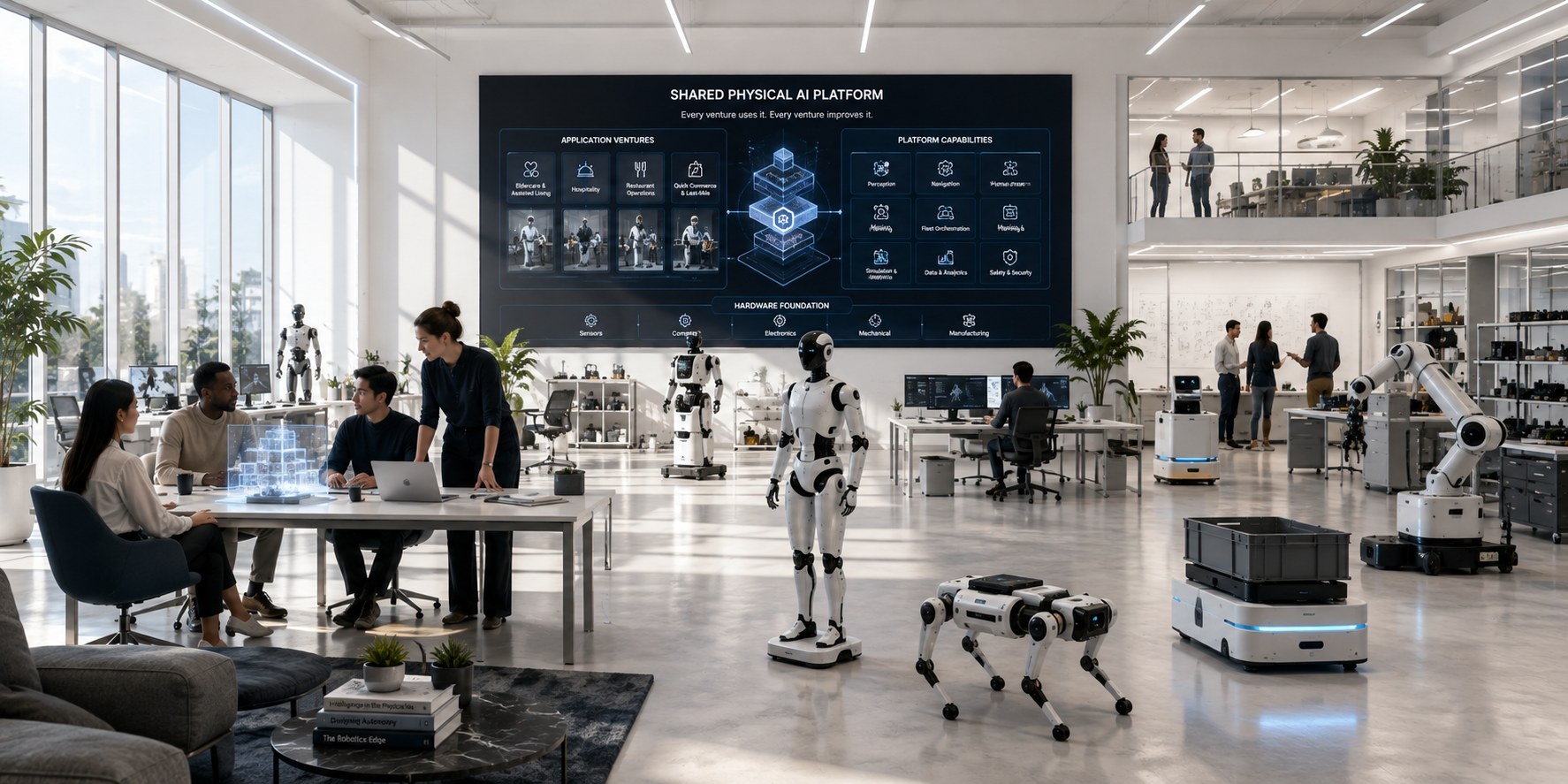 The Robot Foundry Physical AI laboratory